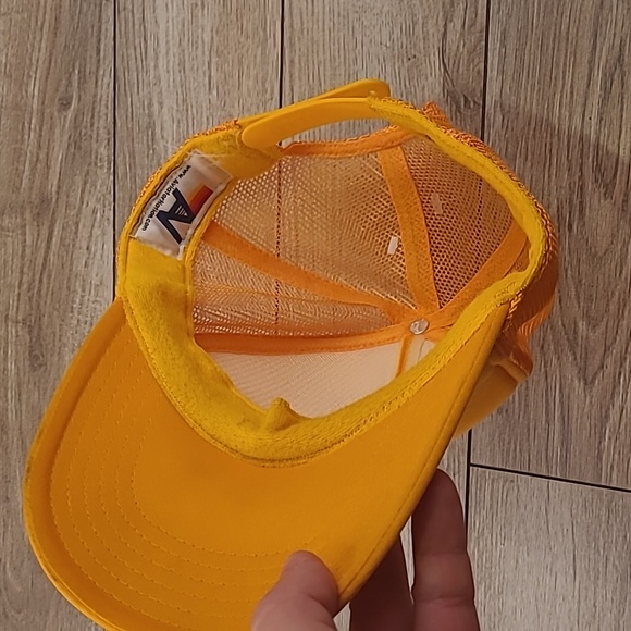 AVIATOR NATION ACL Austin Texas Trucker Surfer‎ Gold Mesh Snapback Hat Cap - Picture 7 of 8